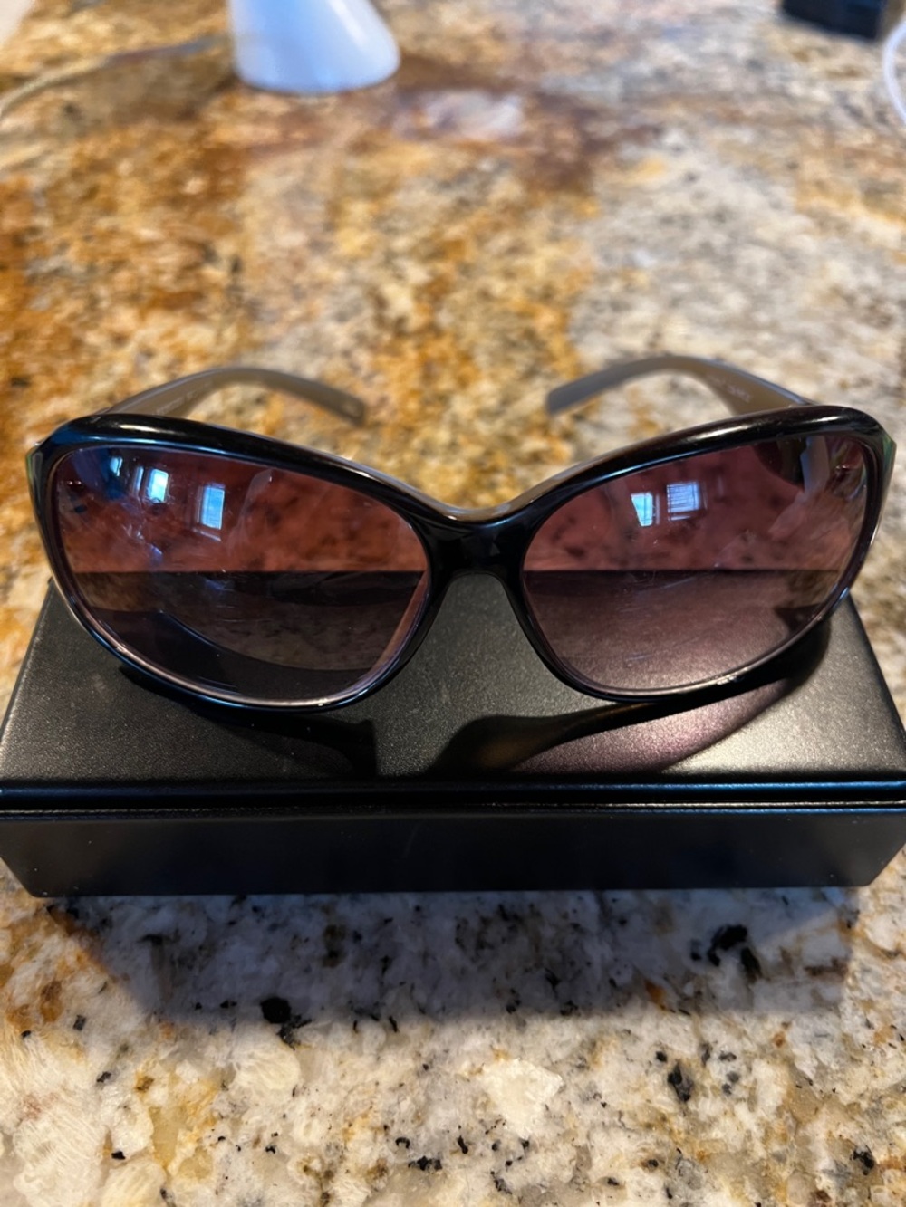 Fossil Women's Oversized Sunglasses - Brown Gradient Lenses